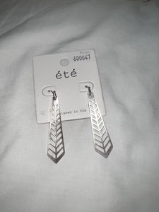 Slotted Arrow Earrings