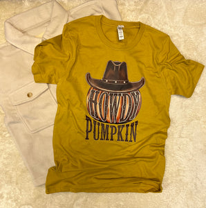 Howdy Pumpkin Tee