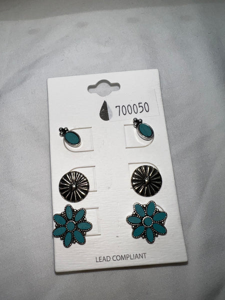 Western Flower Earring Pack