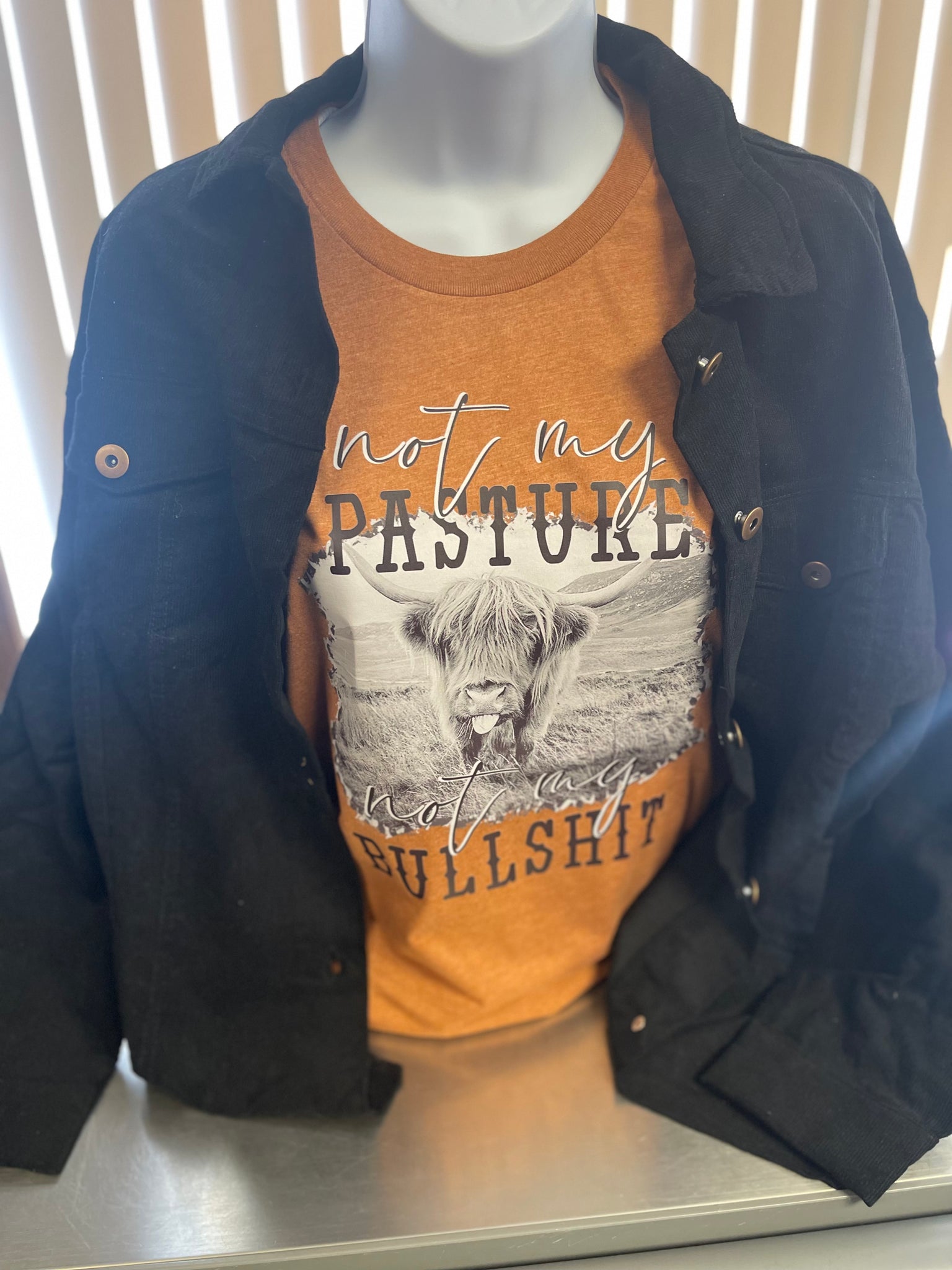 Not My Pasture Not My Bullshit Tee