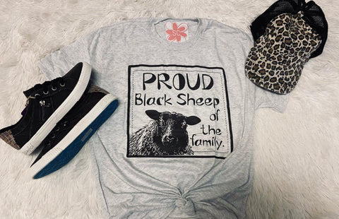 Proud Black Sheep