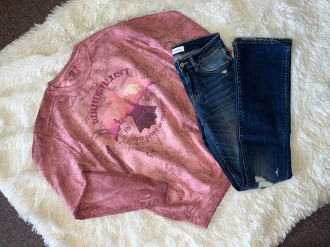 Wanderlust Vintage Crewneck Sweatshirt