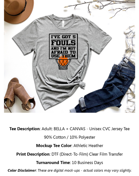 I've Got Fouls T-Shirt Pack