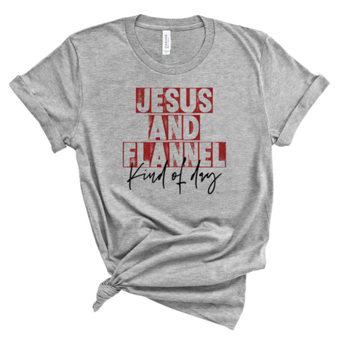 Jesus and Flannel Transfer