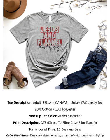 Jesus & Flannel T-Shirt Pack
