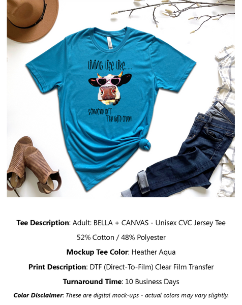 Living Life Like T-Shirt Pack
