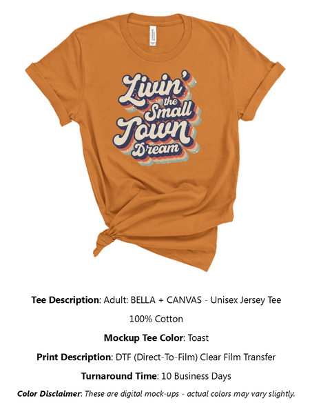 Small Town Dream T-Shirt Pack