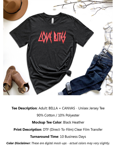 Love Bites T-Shirt Pack
