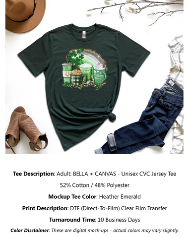 Lucky Lattes T-Shirt Pack