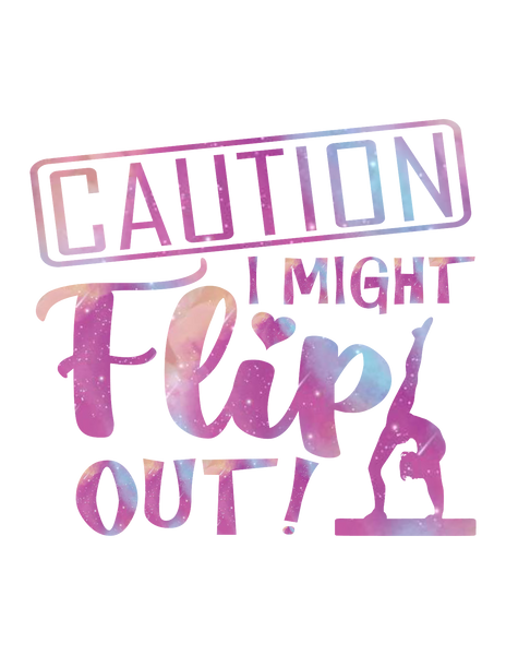 Caution: Might Flip Out Print