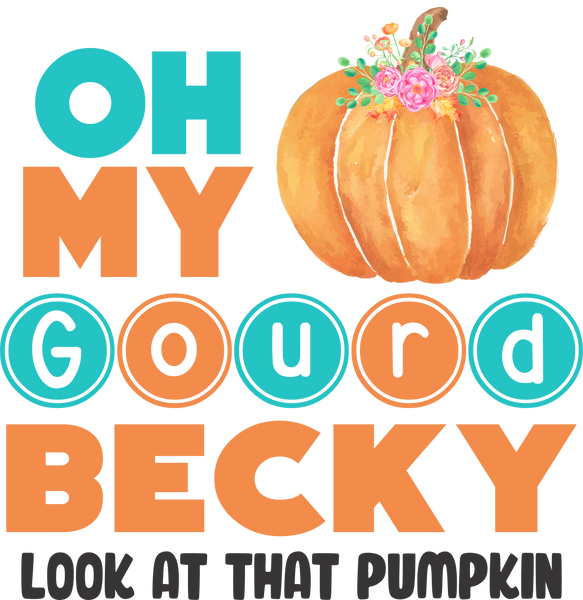 Oh My Gourd Becky Print