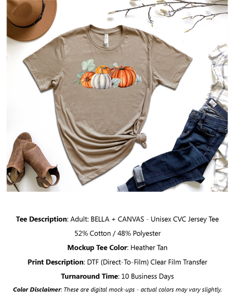 Pumpkins & Ivy T-Shirt Pack