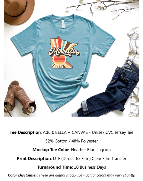 Retro Minnesota T-Shirt Pack