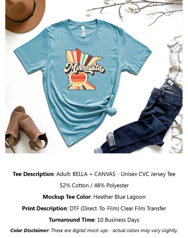 Retro Minnesota T-Shirt Pack