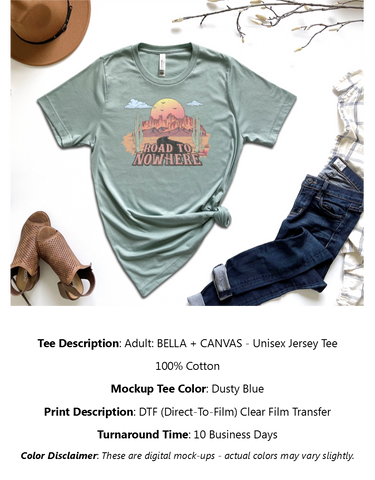 Road To Nowhere T-Shirt Pack