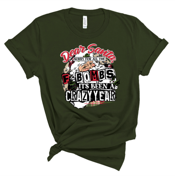 Santa, Sorry for the F-Bombs Print