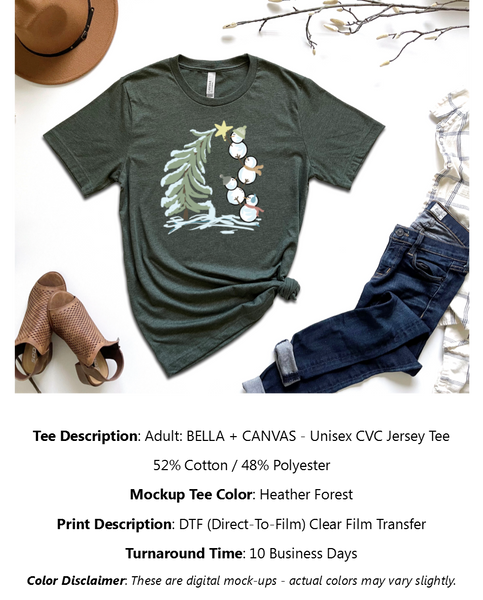 Snowmen T-Shirt Pack