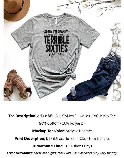 Terrible Sixties T-Shirt Pack