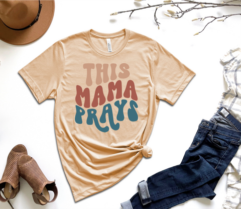 This Mama Prays Print