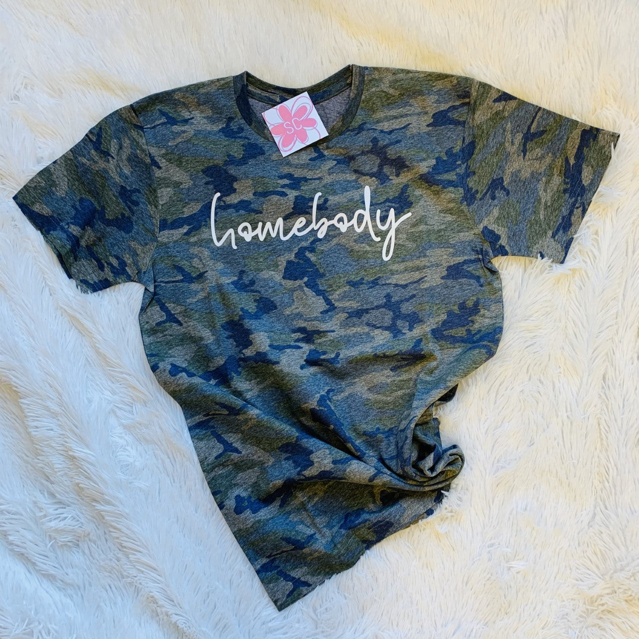 Camo Homebody Tee