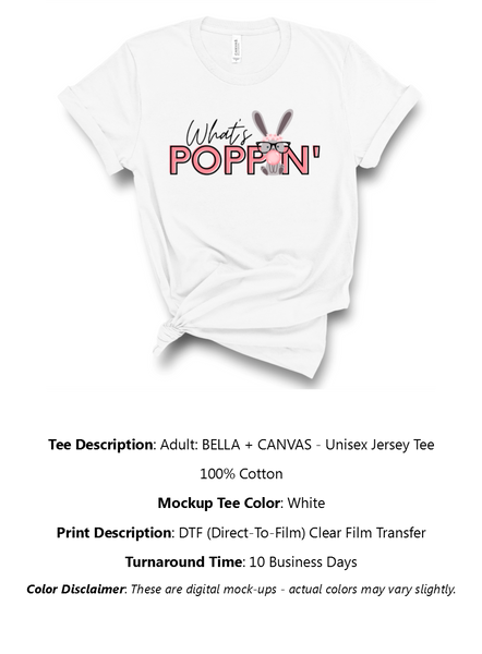 What's Poppin' T-Shirt Pack