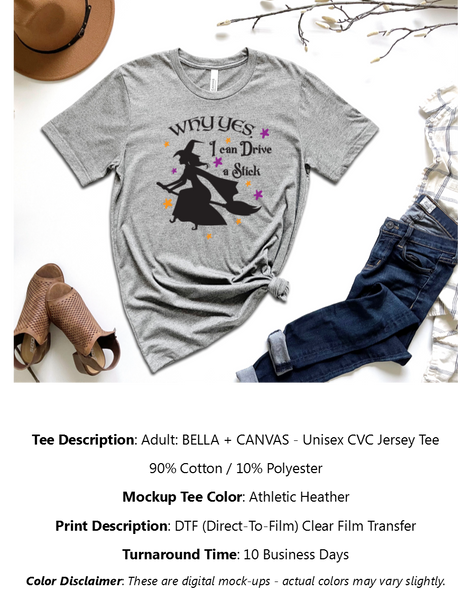 Yes I Can Drive A Stick T-Shirt Pack