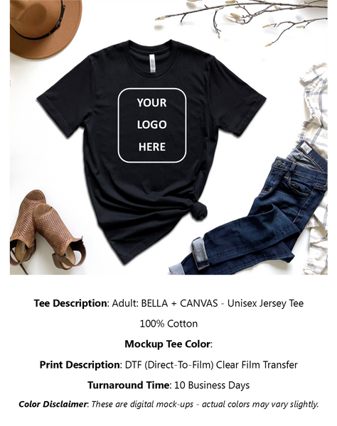 Custom Logo T-Shirt Pack