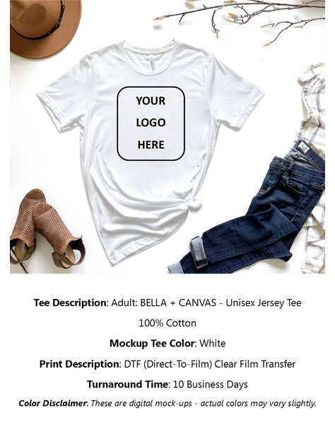 Custom Logo T-Shirt Pack