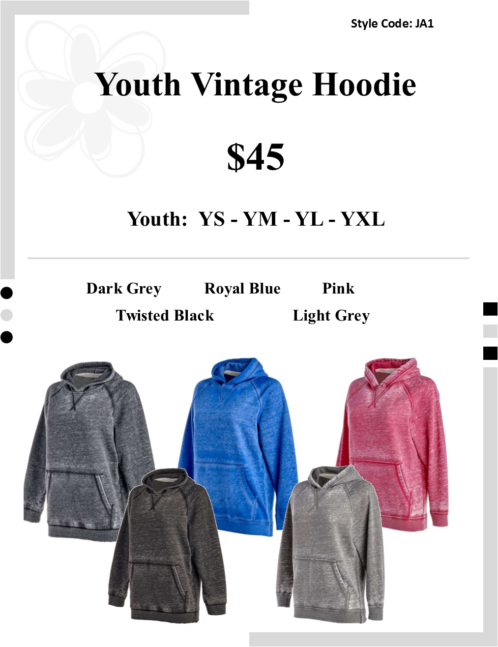 Youth Vintage Hoodie